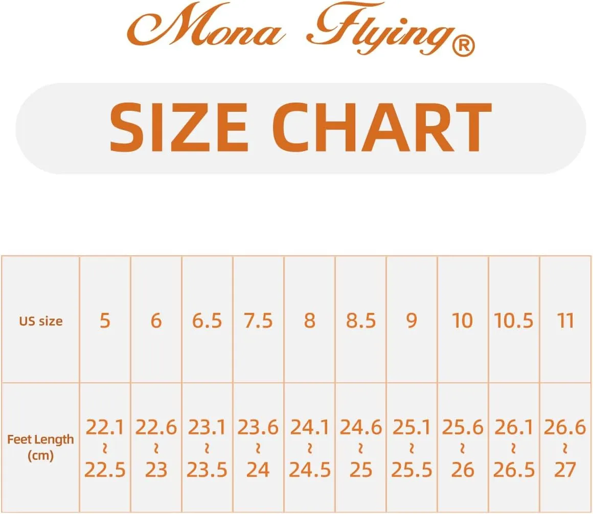 Mona flying Women's Leather Closed Round Toe 3 inch Chunky High Heel Pumps Office Work Dress Shoes for Ladies