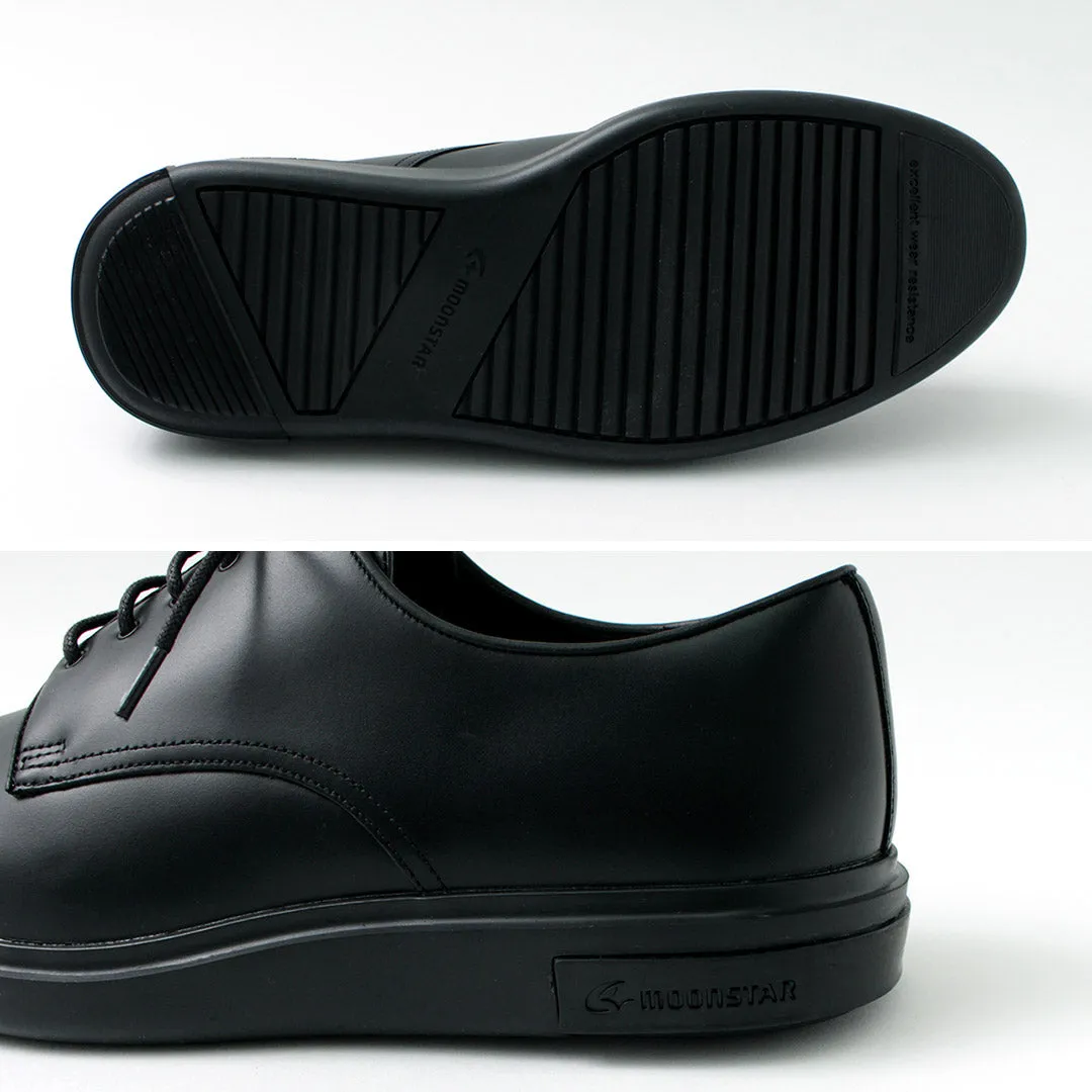 MOONSTAR / Breathable Waterproof Leather Derby Shoes