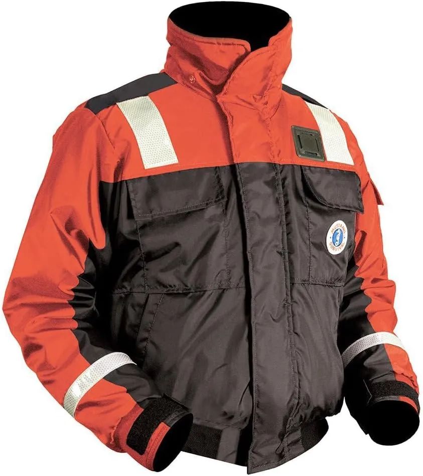 MUSTANG SURVIVAL Classic Flotation Jacket with Solas Reflective Tape