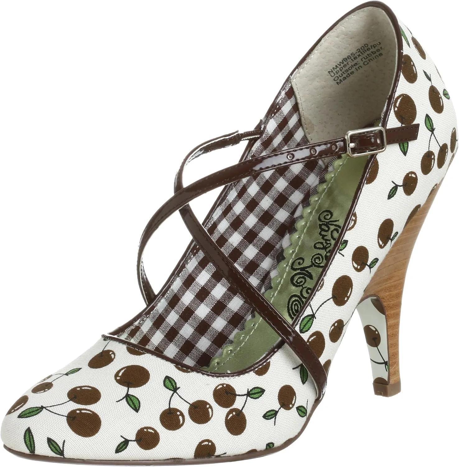 Naughty Monkey Women's Cherry Pop Pump
