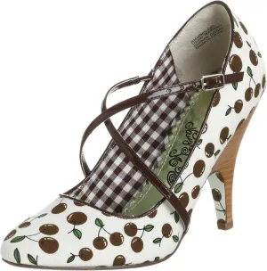 Naughty Monkey Women's Cherry Pop Pump