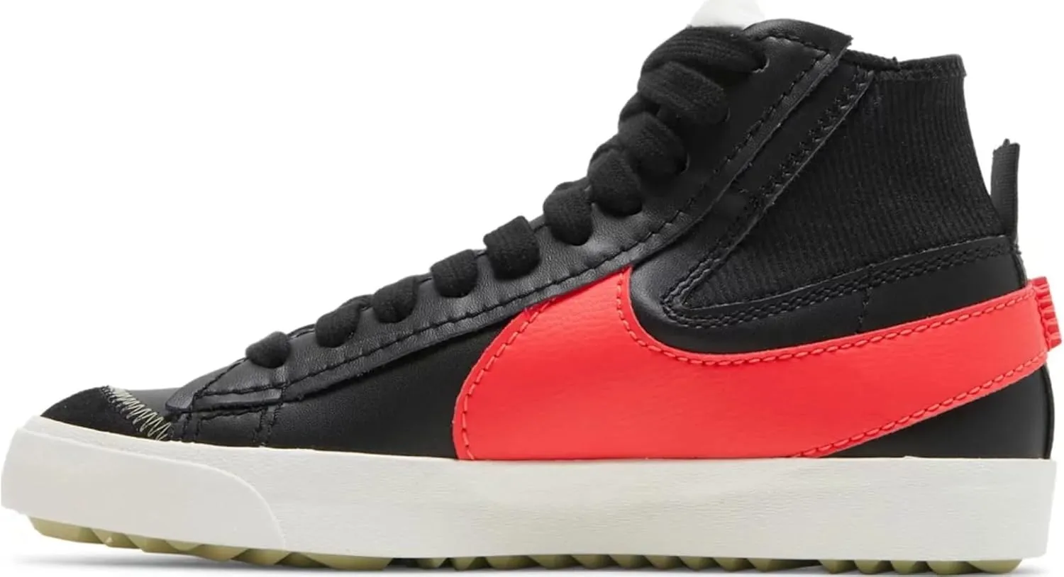 NIKE Men's Classic, Black Bright Crimson Sail, 10