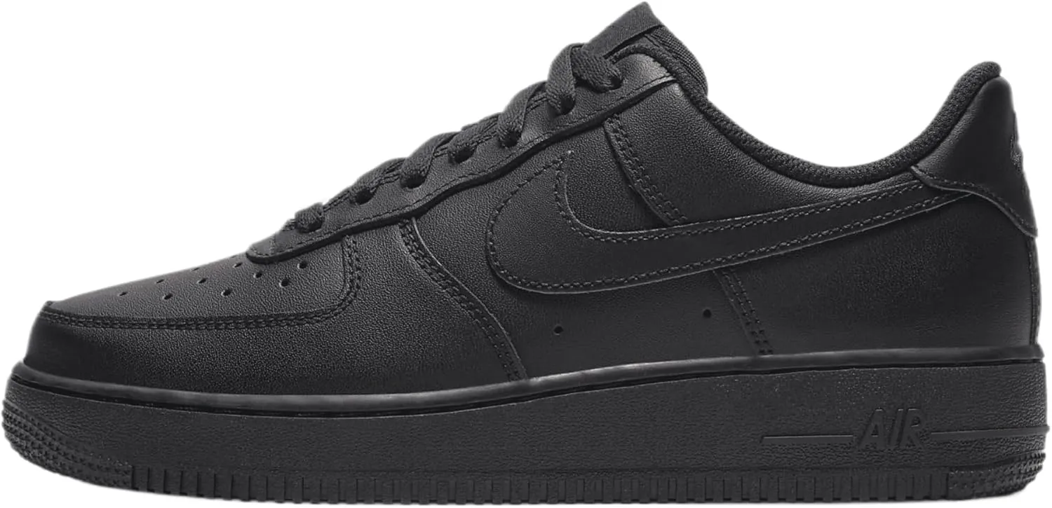 Nike Women Basketball Shoe, Full Black, 10.5 US
