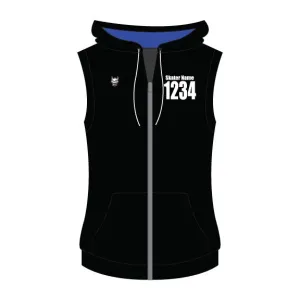 Nipissing Roller Derby: Sleeveless Hoodie
