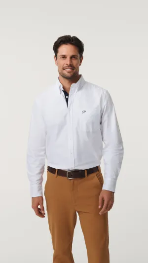Oxford Cotton Shirt - Crisp White