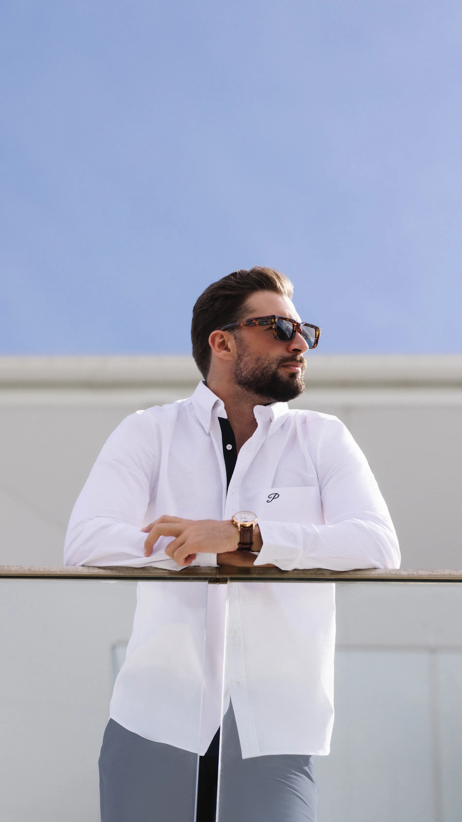 Oxford Cotton Shirt - Crisp White