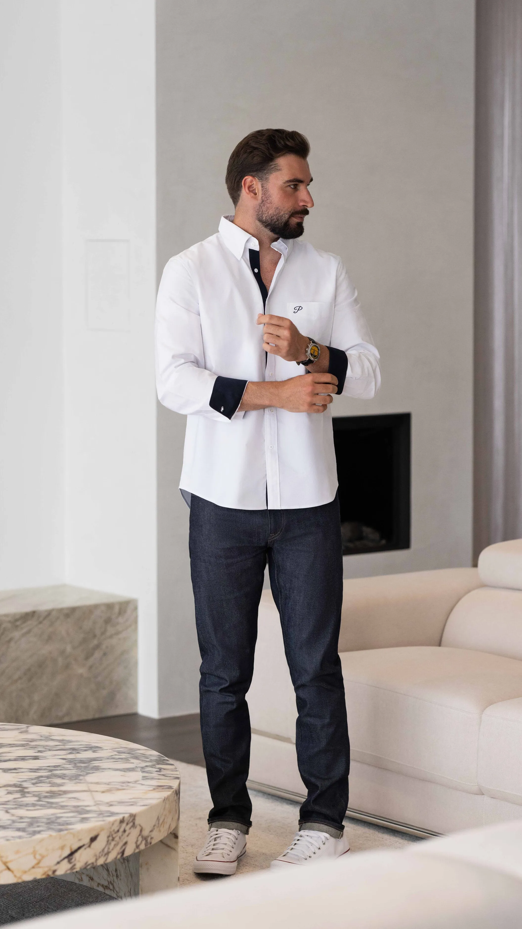 Oxford Cotton Shirt - Crisp White