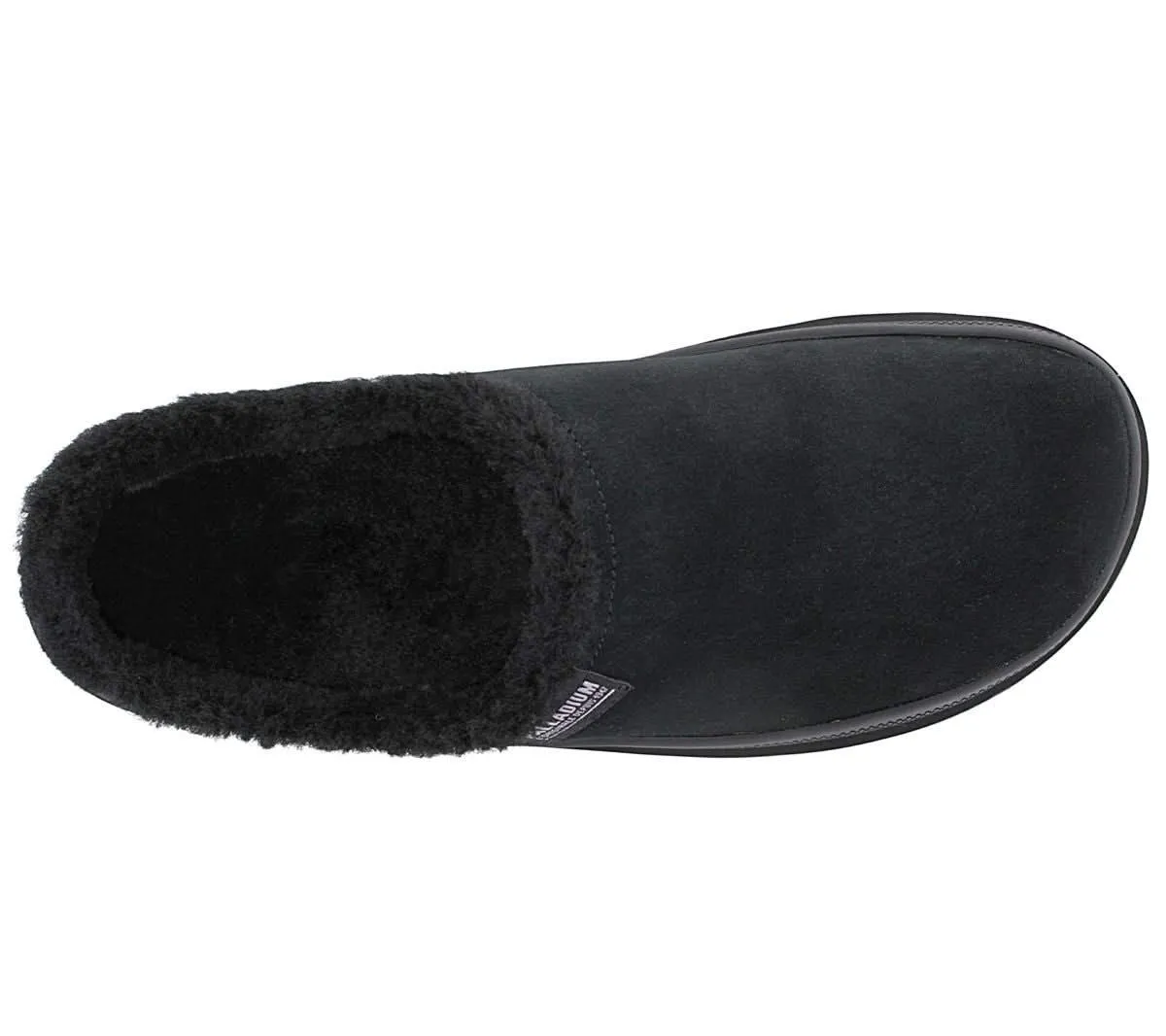PALLADIUM Palladune Mule Warm - Slipper Hausschuhe Leder Schwarz 74337-008-M