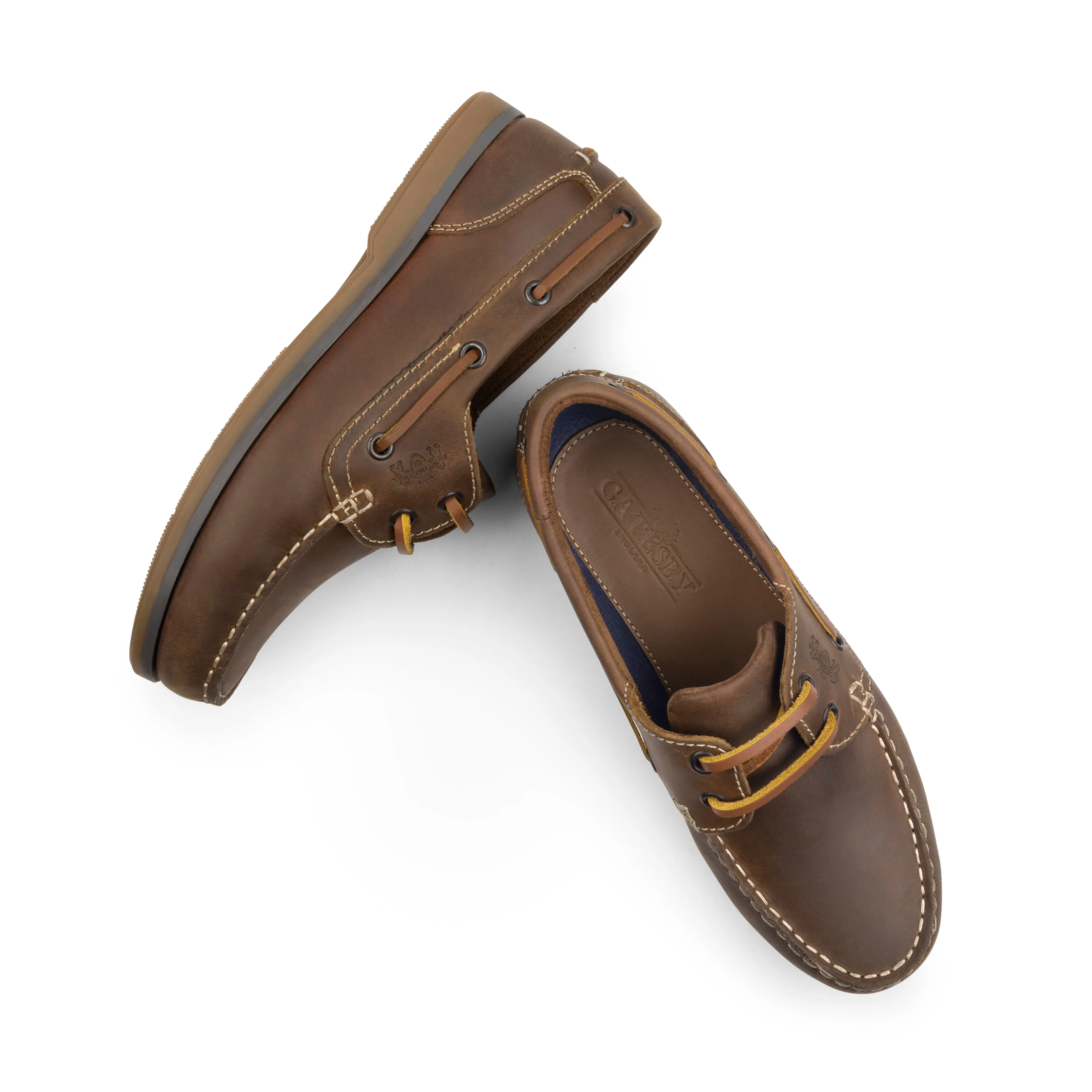 Pippa Women's Boat Shoes - BROWN