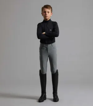 Premier Equine Derby Boy's Riding Breeches (grey)