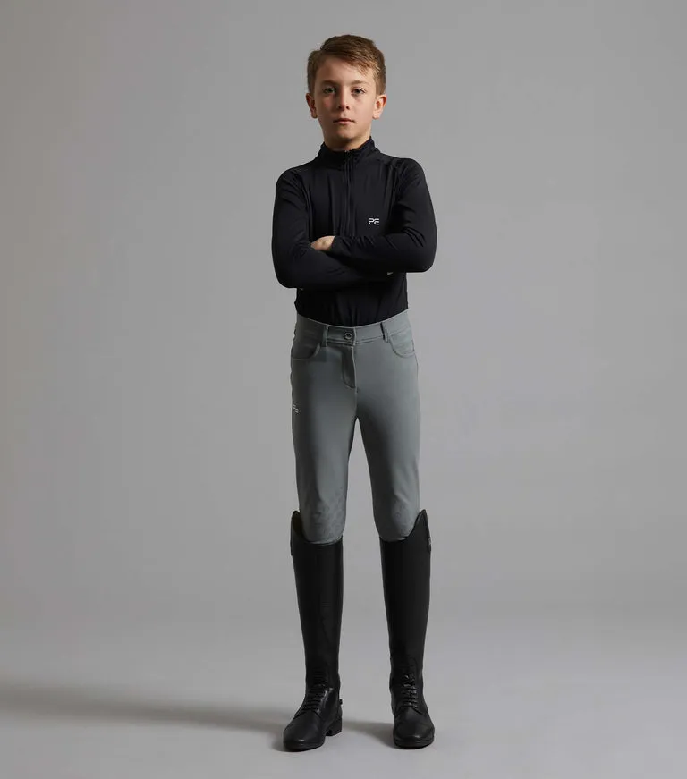 Premier Equine Derby Boy's Riding Breeches (grey)