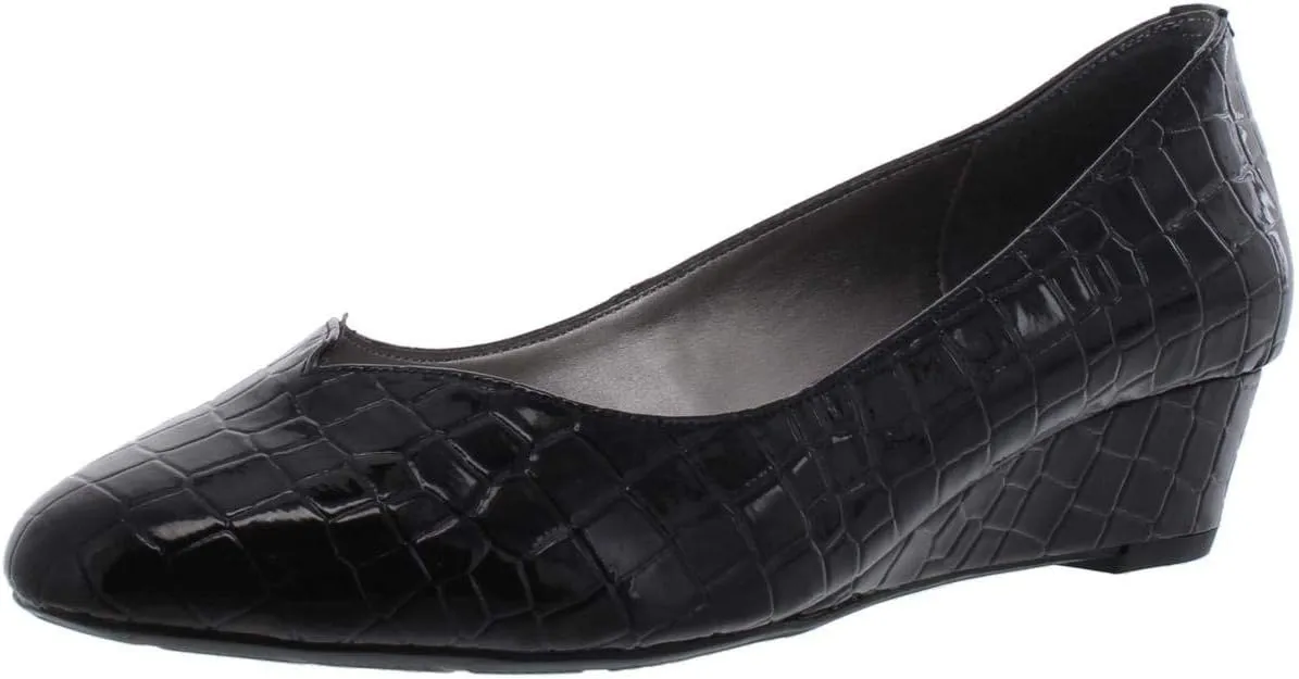 Proxy Emastine-PR Women's Pump, 11 B(M) US, Black-Crocodile