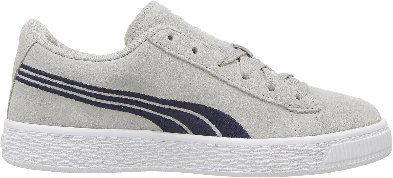 PUMA Girls' Suede Classic Badge PS Sneaker