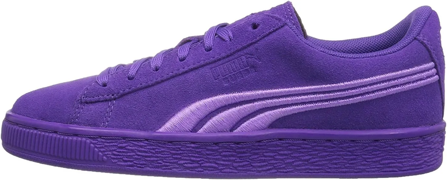 PUMA Girls' Suede Classic Badge PS Sneaker