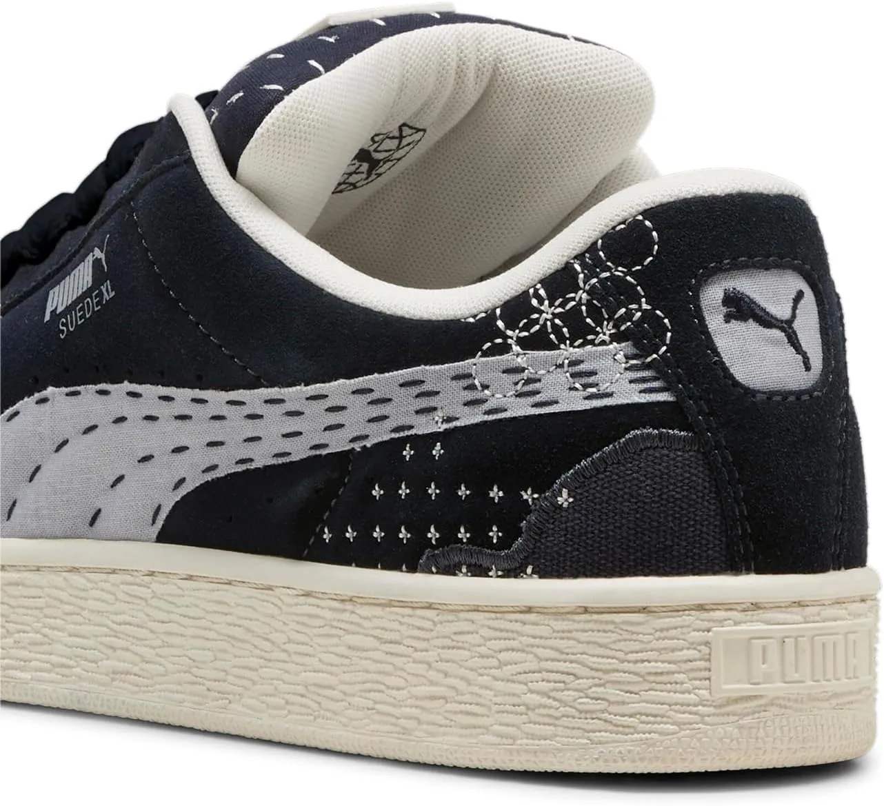 Puma Mens Suede XL Skate Lace Up Sneakers Shoes Casual - Blue