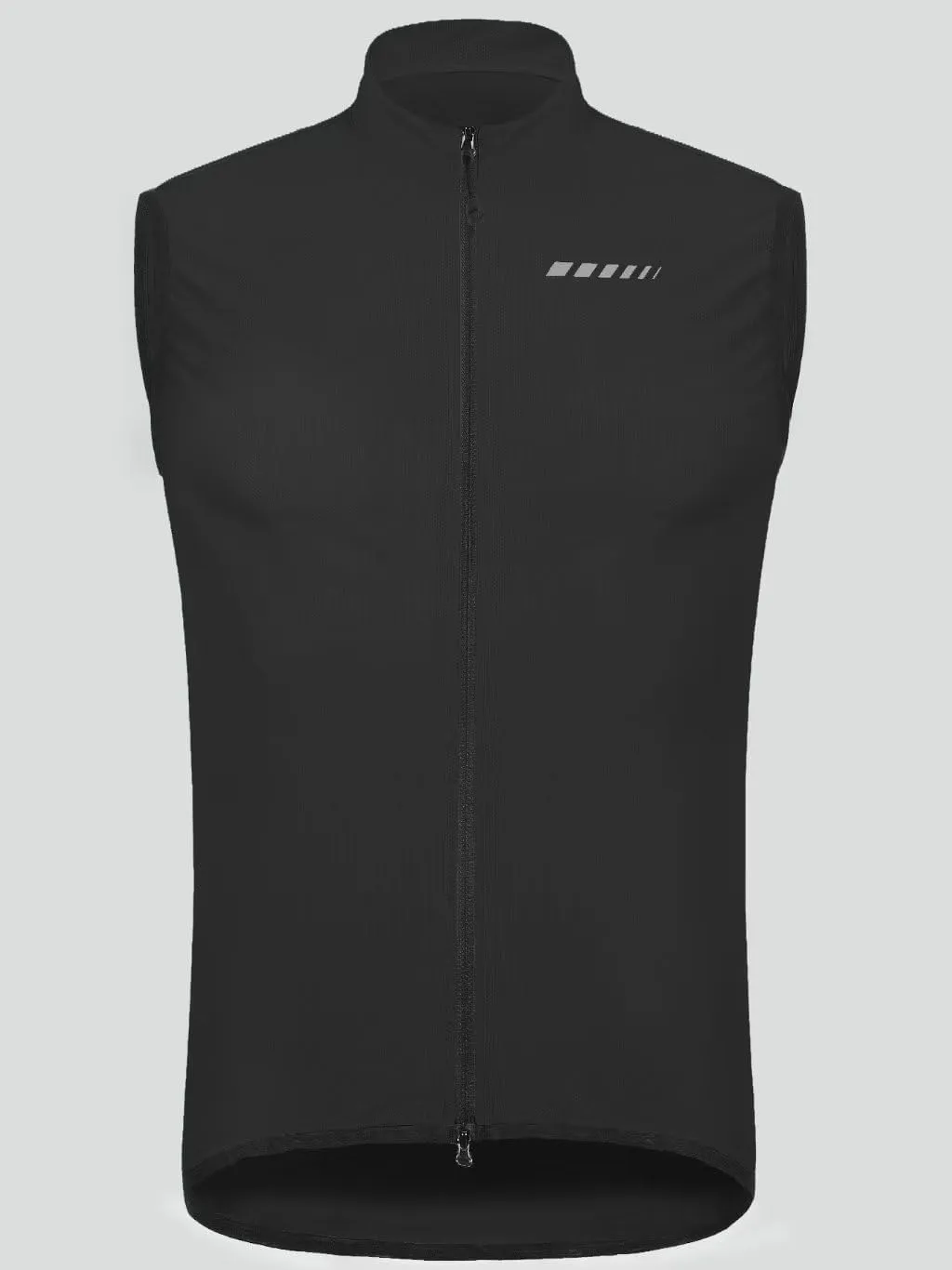 qualidyne Men's Sleeveless Cycling Jersey Vest Road Bike Shirt Bicycle Biking Tank Tops Full Zip Pockets