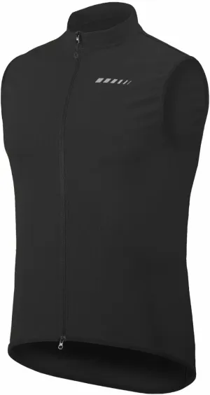 qualidyne Men's Sleeveless Cycling Jersey Vest Road Bike Shirt Bicycle Biking Tank Tops Full Zip Pockets