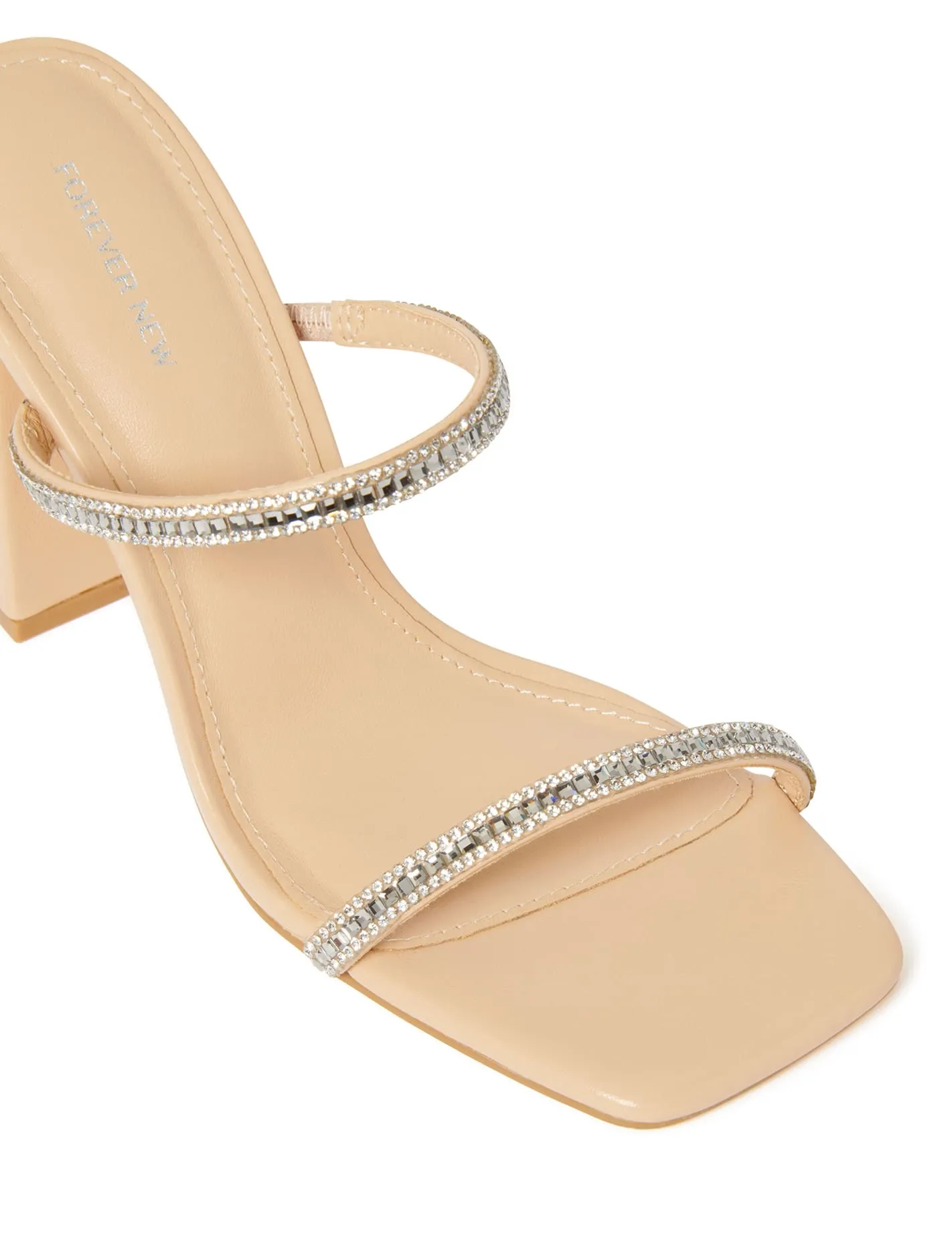 Rebecca Diamante Mule Heel