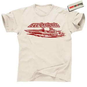 Retro Speedboat Tee – 80s Camp-Inspired Lake Adventure Shirt | Vintage Lake Adventure Vibes | Retro Boating Graphic Novelty T-Shirt (L, 80s Summer Cotton)
