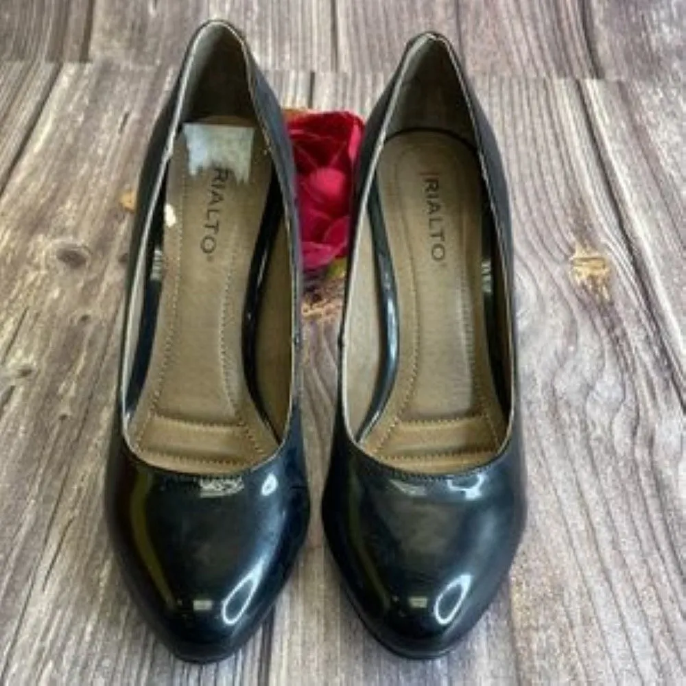 RIALTO Coline Black Pumps 7.5M