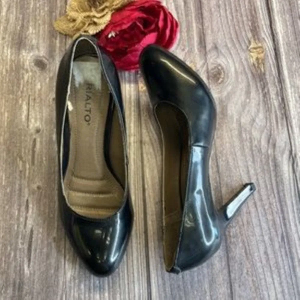 RIALTO Coline Black Pumps 7.5M