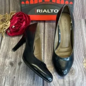 RIALTO Coline Black Pumps 7.5M