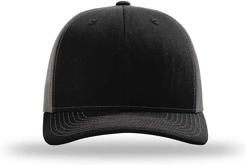 Richardson 112 Trucker XL Structured Classic Adjustable Snapback Hat Bundle with THP Hat & Clothing Brush Extra Large
