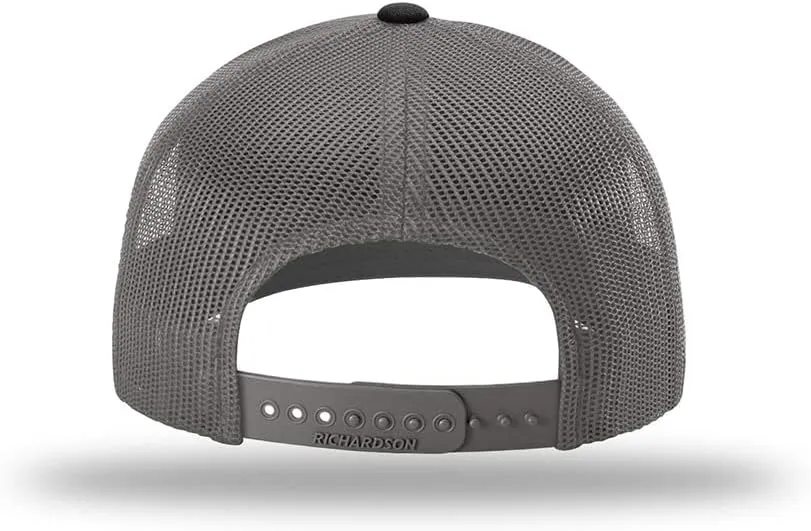 Richardson 112 Trucker XL Structured Classic Adjustable Snapback Hat Bundle with THP Hat & Clothing Brush Extra Large