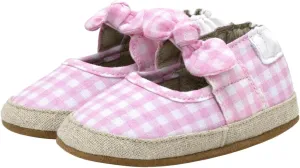 Robeez Baby Girls and Unisex Soft Soles Slip-Resistant Crib Shoes Slippers for Infant and Toddler, 0-24 Months