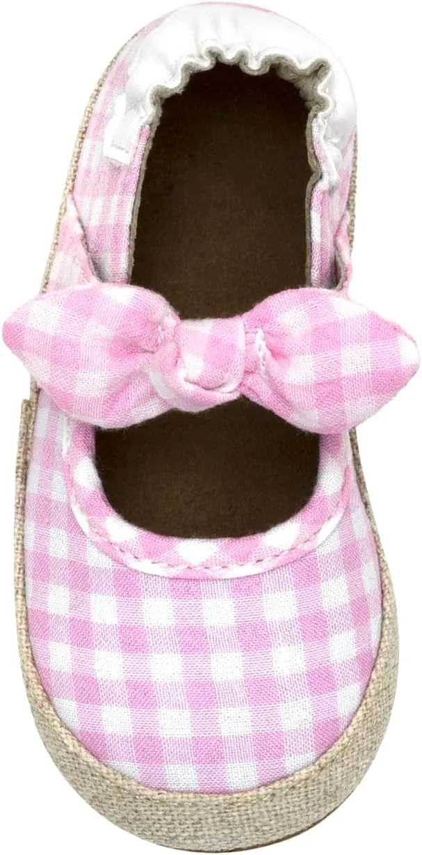 Robeez Baby Girls and Unisex Soft Soles Slip-Resistant Crib Shoes Slippers for Infant and Toddler, 0-24 Months
