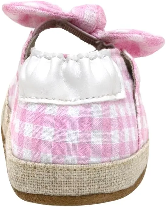 Robeez Baby Girls and Unisex Soft Soles Slip-Resistant Crib Shoes Slippers for Infant and Toddler, 0-24 Months