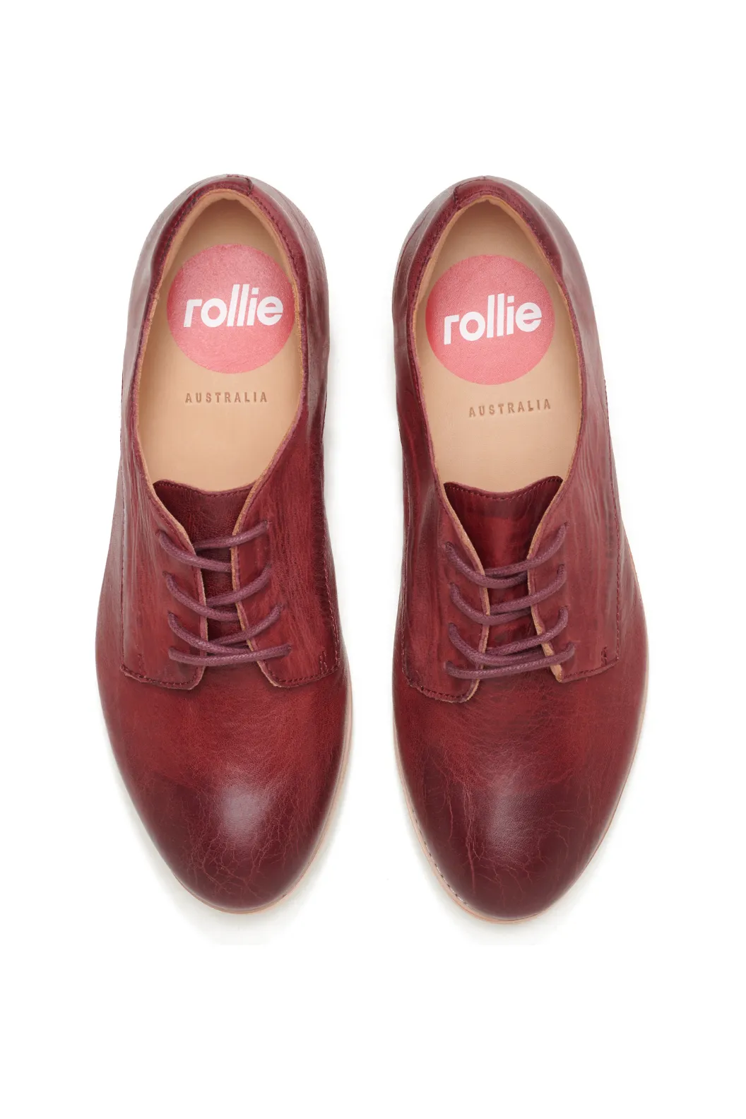 Rollie Derby in Vintage Deep Red