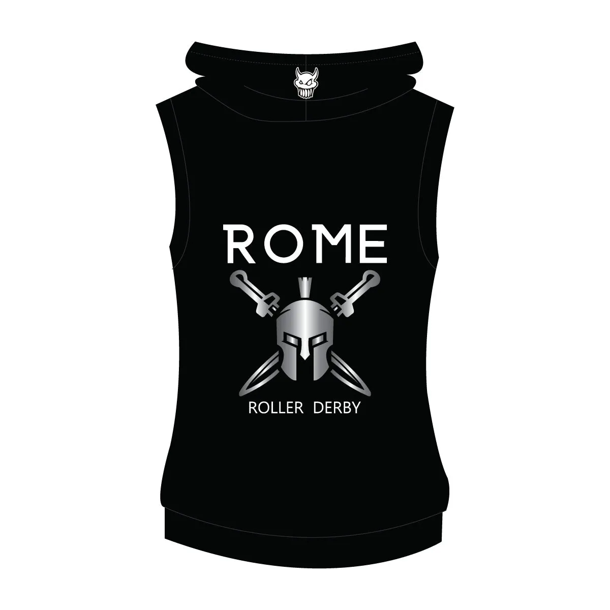 Rome Roller Derby: Sleeveless Hoodie