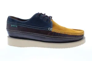 Sebago Makwa 72111IW Mens Brown Suede Loafers & Slip Ons Boat Shoes