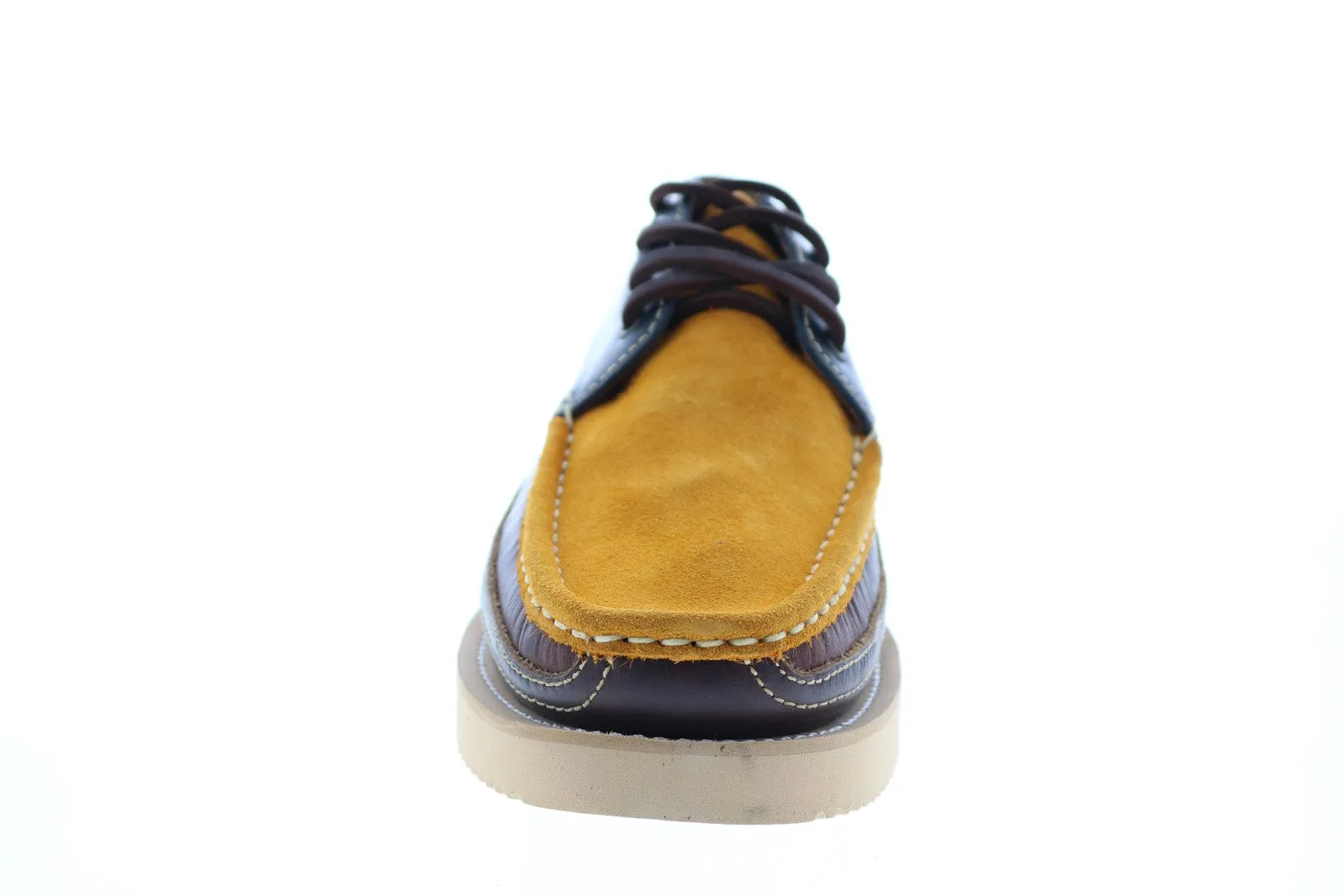Sebago Makwa 72111IW Mens Brown Suede Loafers & Slip Ons Boat Shoes