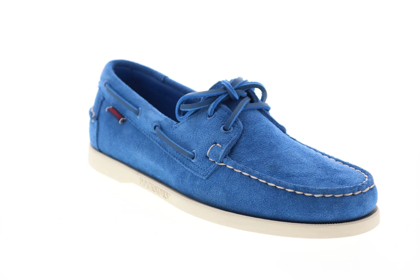 Sebago Portland Flesh Out 7111PTW Mens Blue Loafers & Slip Ons Boat Shoes