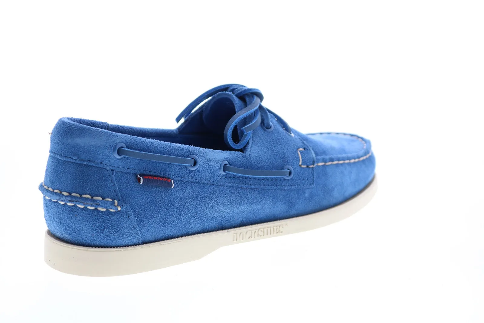Sebago Portland Flesh Out 7111PTW Mens Blue Loafers & Slip Ons Boat Shoes