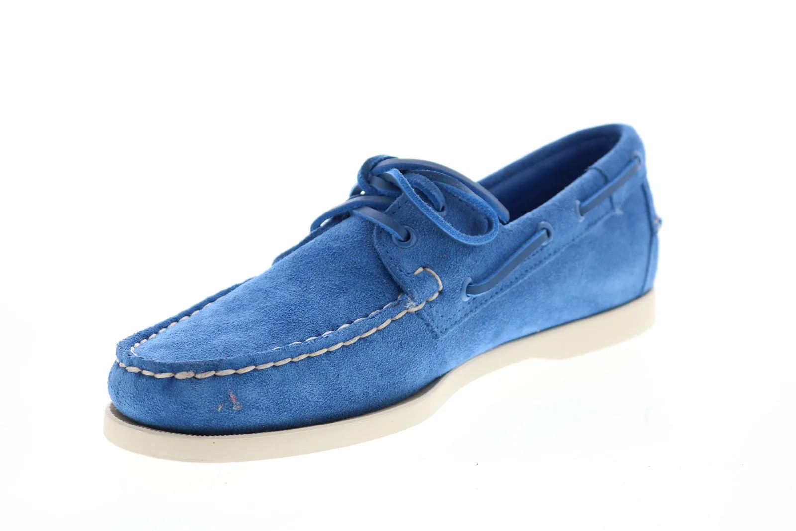 Sebago Portland Flesh Out 7111PTW Mens Blue Loafers & Slip Ons Boat Shoes