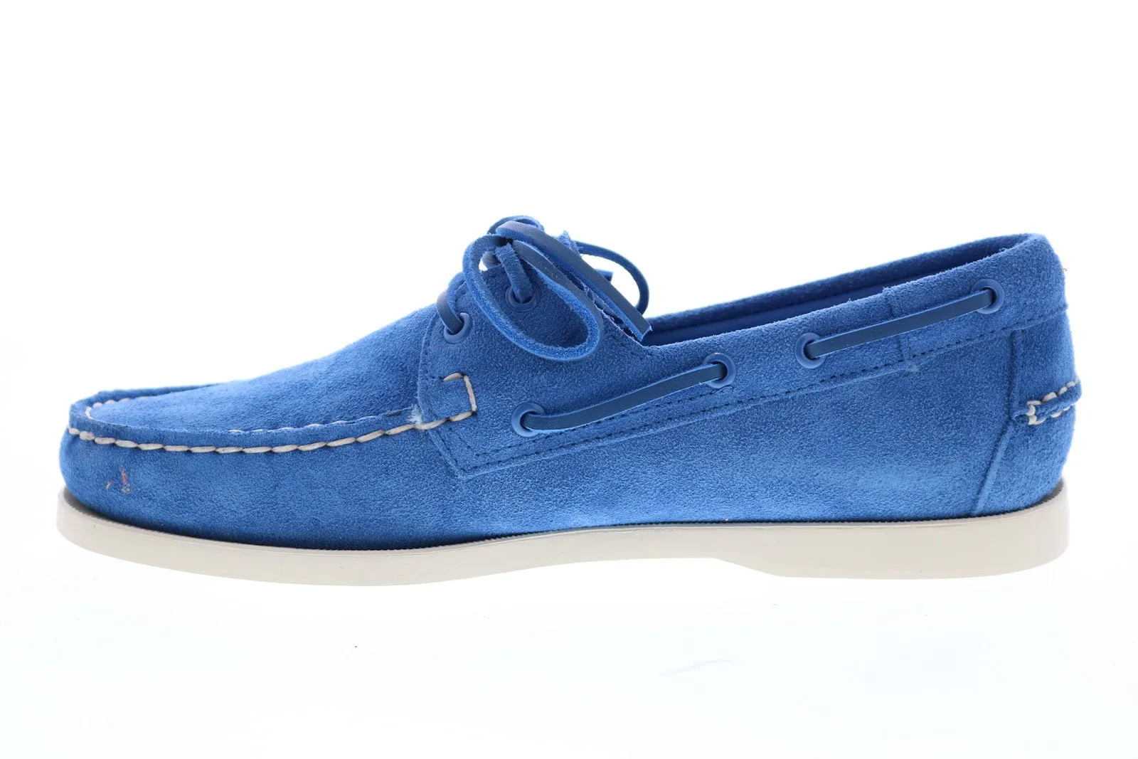 Sebago Portland Flesh Out 7111PTW Mens Blue Loafers & Slip Ons Boat Shoes
