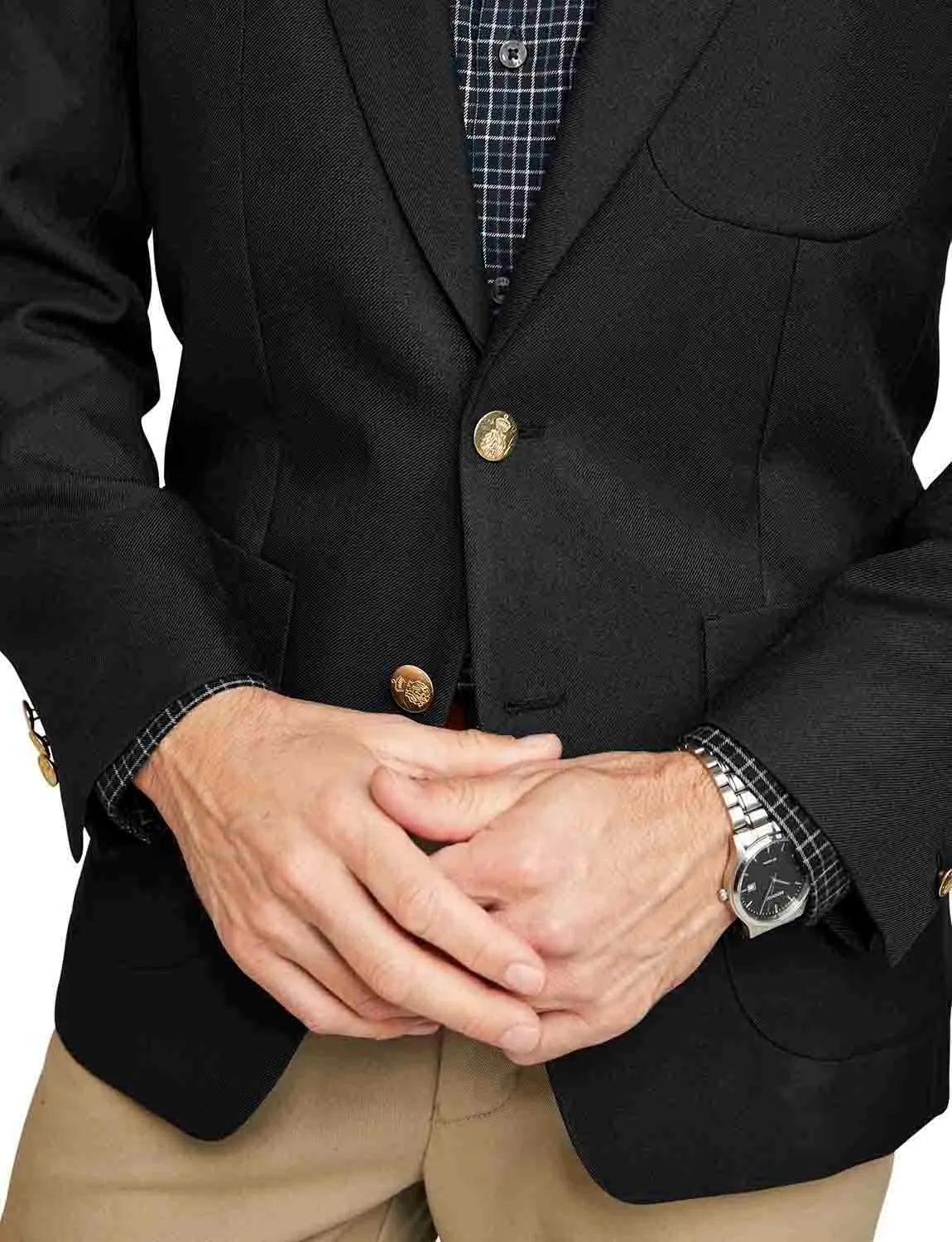 Single Breasted Oxford Blazer