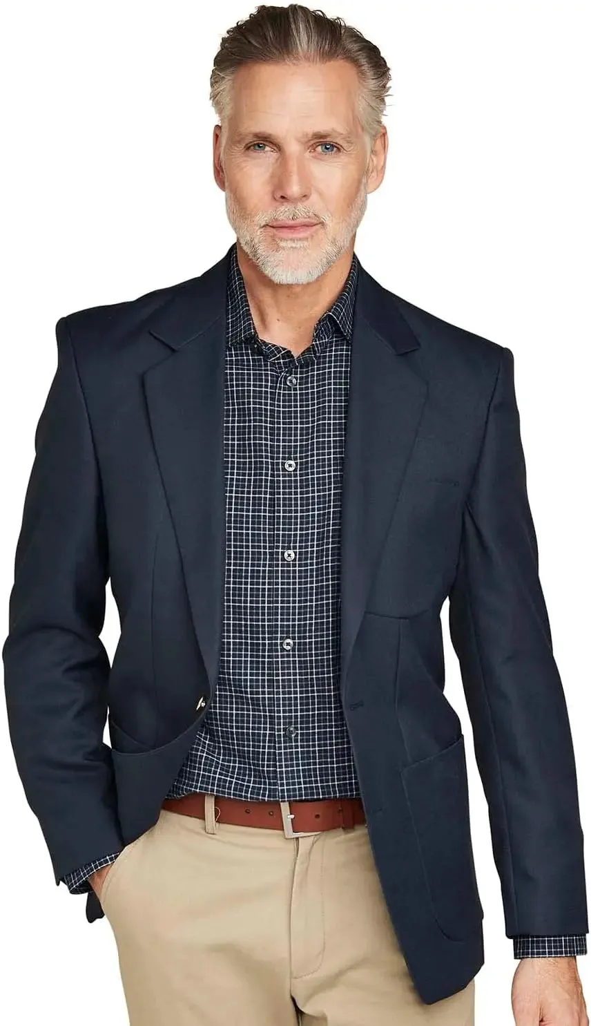 Single Breasted Oxford Blazer