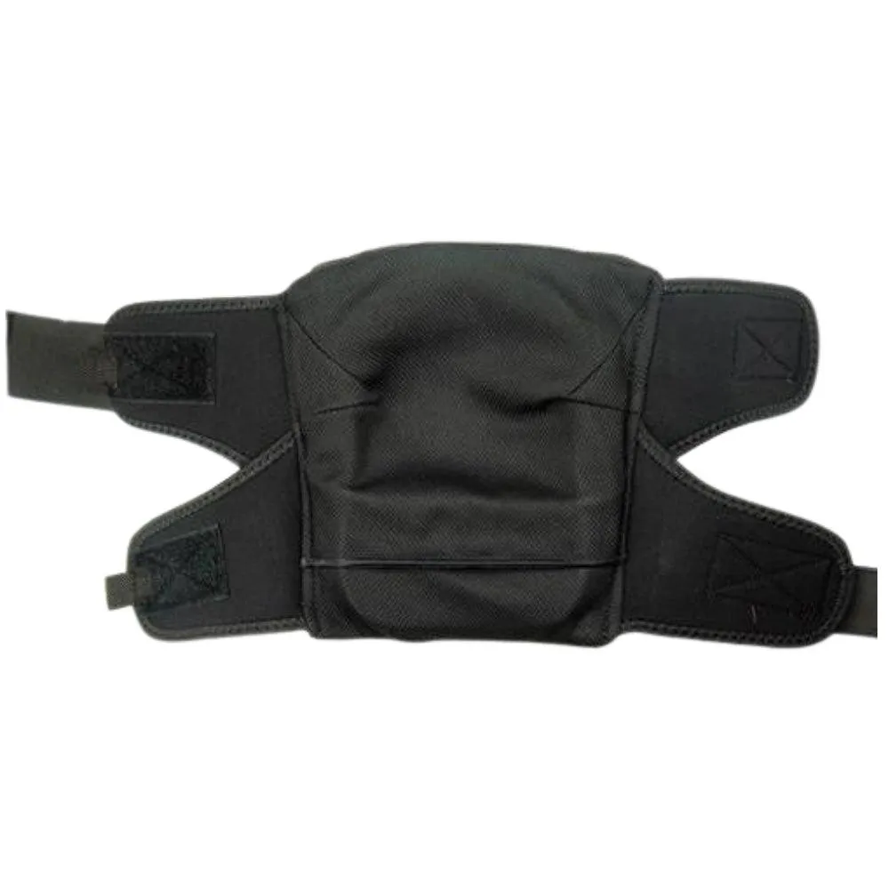 Smith Scabs Derby Knee Pad Black w White Caps