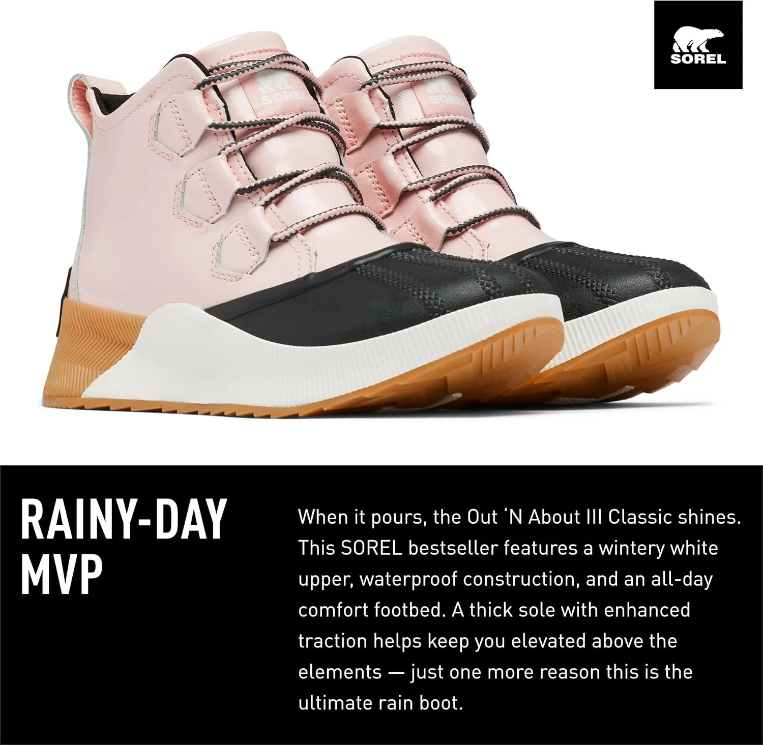 Sorel Women's Out N About lll Classic Waterproof Boots
