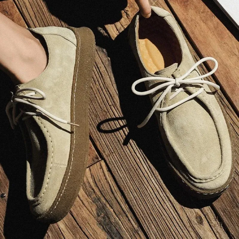 Suede boat shoes