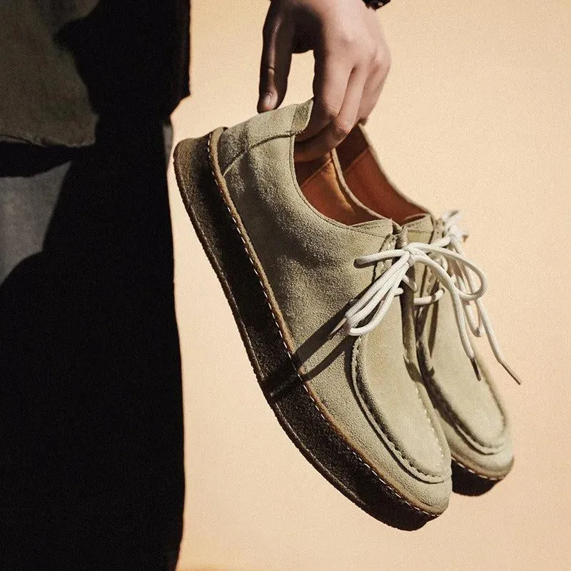 Suede boat shoes