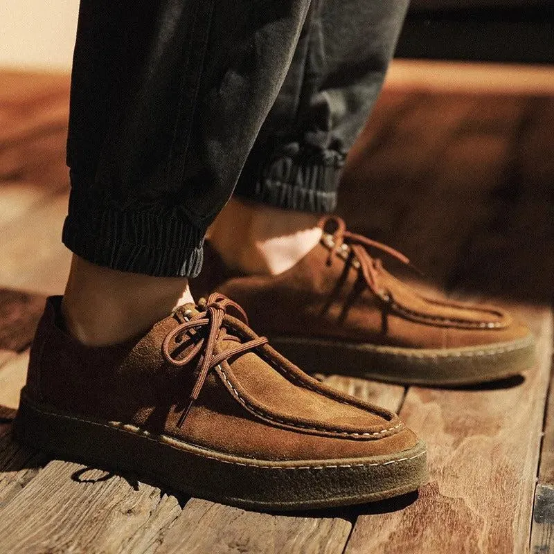 Suede boat shoes
