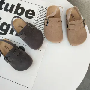 suede mule shoes