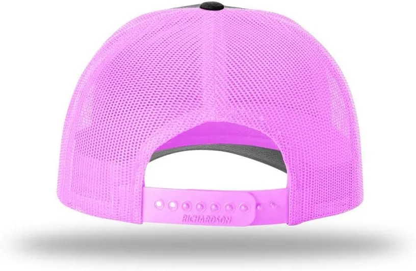 The Hat Pros | Richardson 115 Low-Profile Classic Trucker Snapback Hat Bundle with THP Hat & Clothing Brush