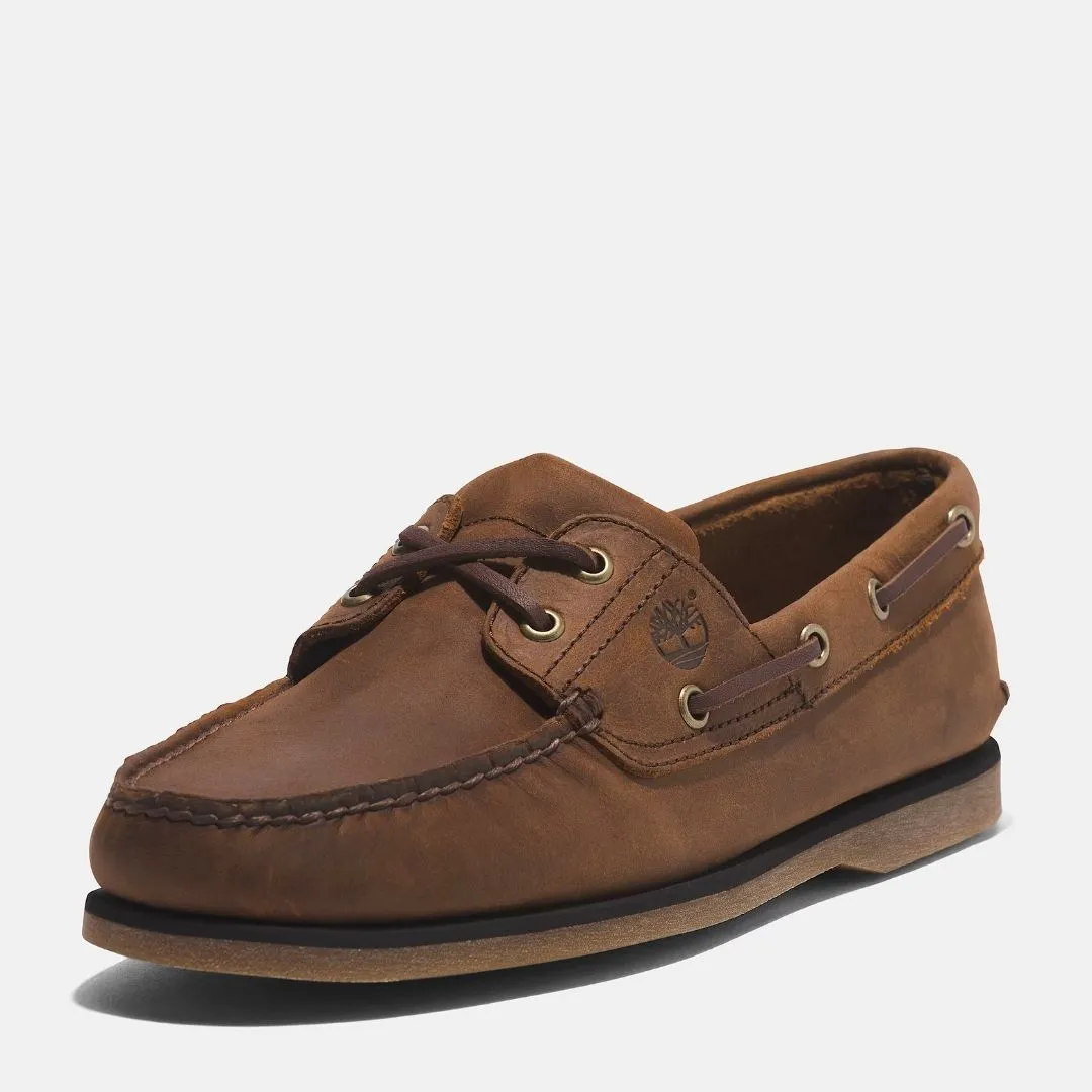 Timberland Classic Boat Shoe Medium Brown Full Grain