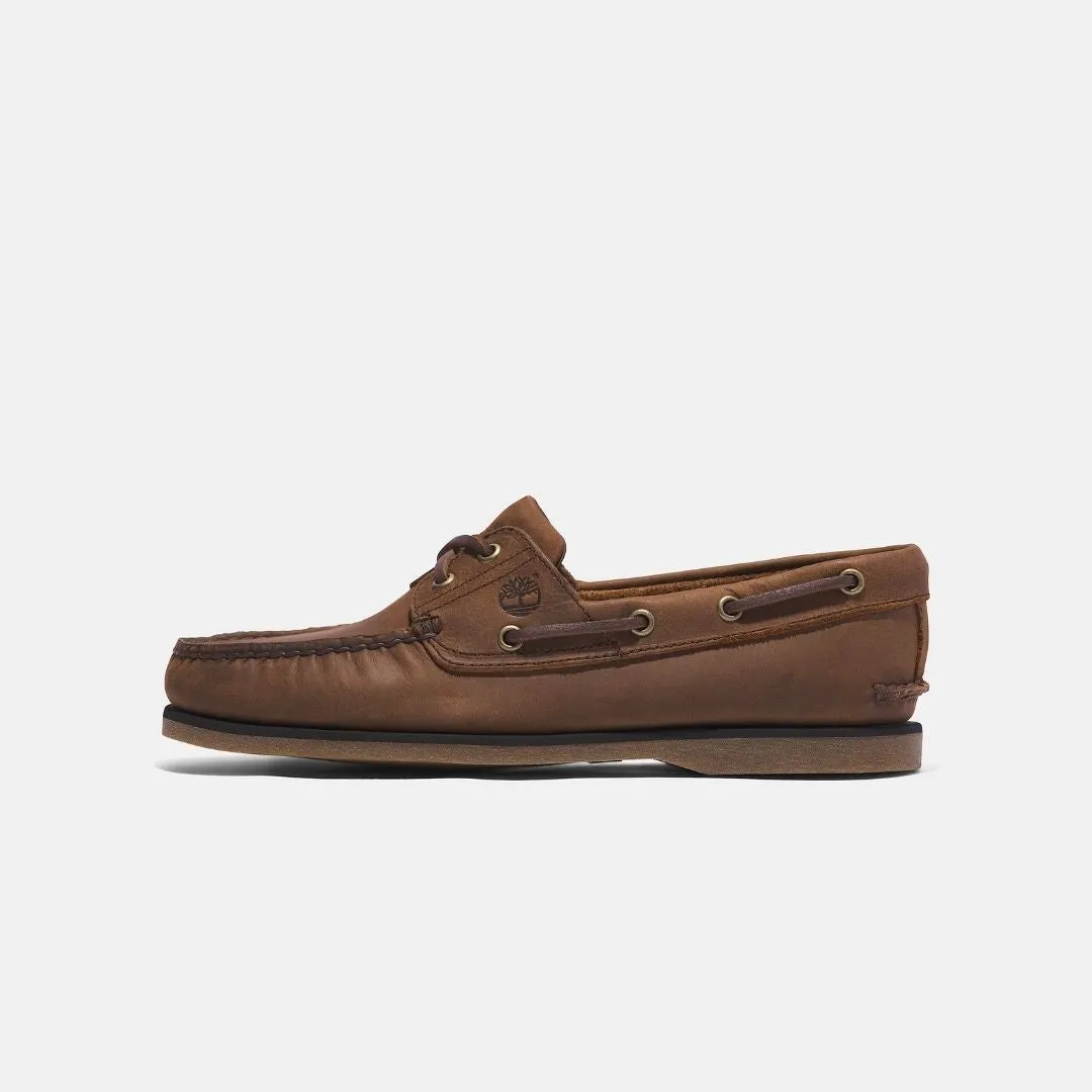 Timberland Classic Boat Shoe Medium Brown Full Grain